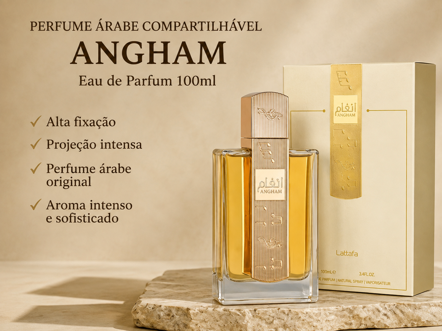 Angham Eau de Parfum 100ml Lattafa