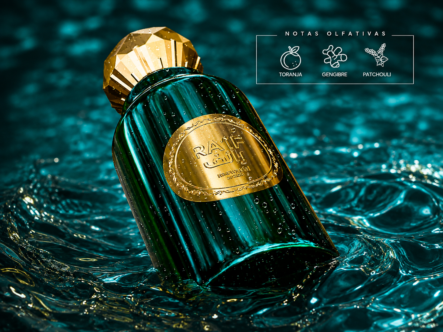 Perfume Arabe Masculino Mawwal Fantasy Raif 100ml Eau de Parfum