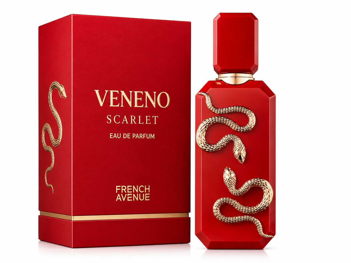 Perfume Árabia French Avenue Veneno Scarlet Eau De Parfum 100ml