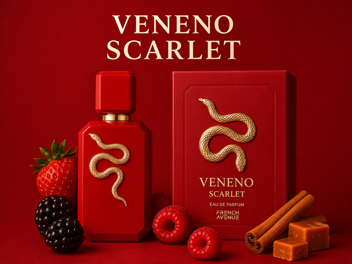 Perfume Árabia French Avenue Veneno Scarlet Eau De Parfum 100ml