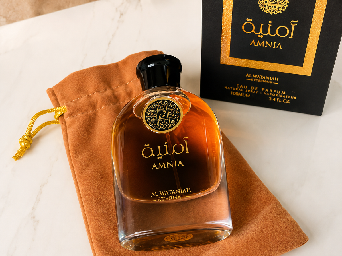 Perfume Arabe Amnia Al Wataniah Unissex 100ml Eau De Parfum