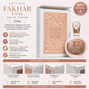 Perfume Fakhar Lattafa Rose feminino 100ml - CAIXA ABERTA