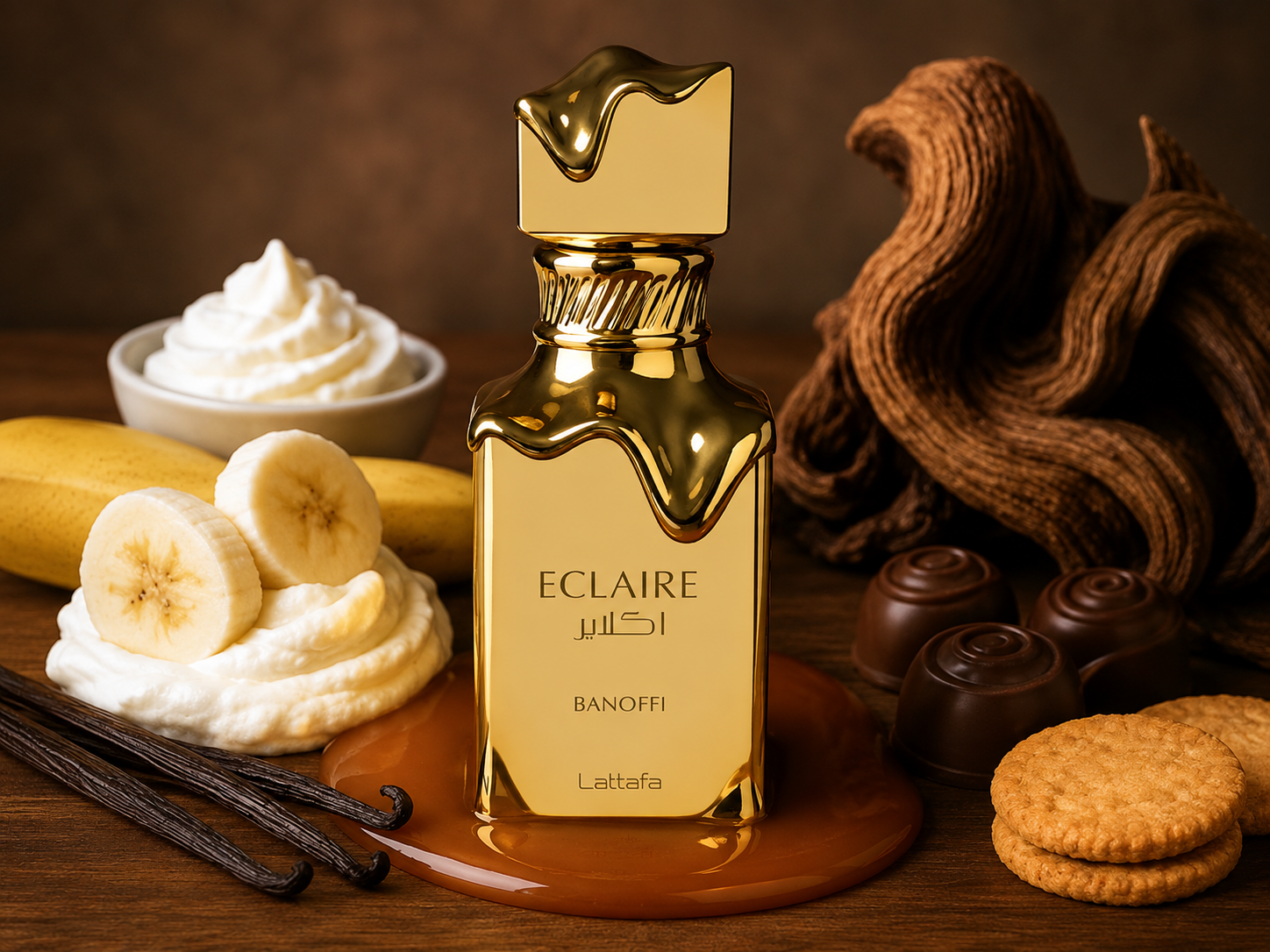 Perfume Eclaire Banoffi Lattafa 100 Ml Unissex