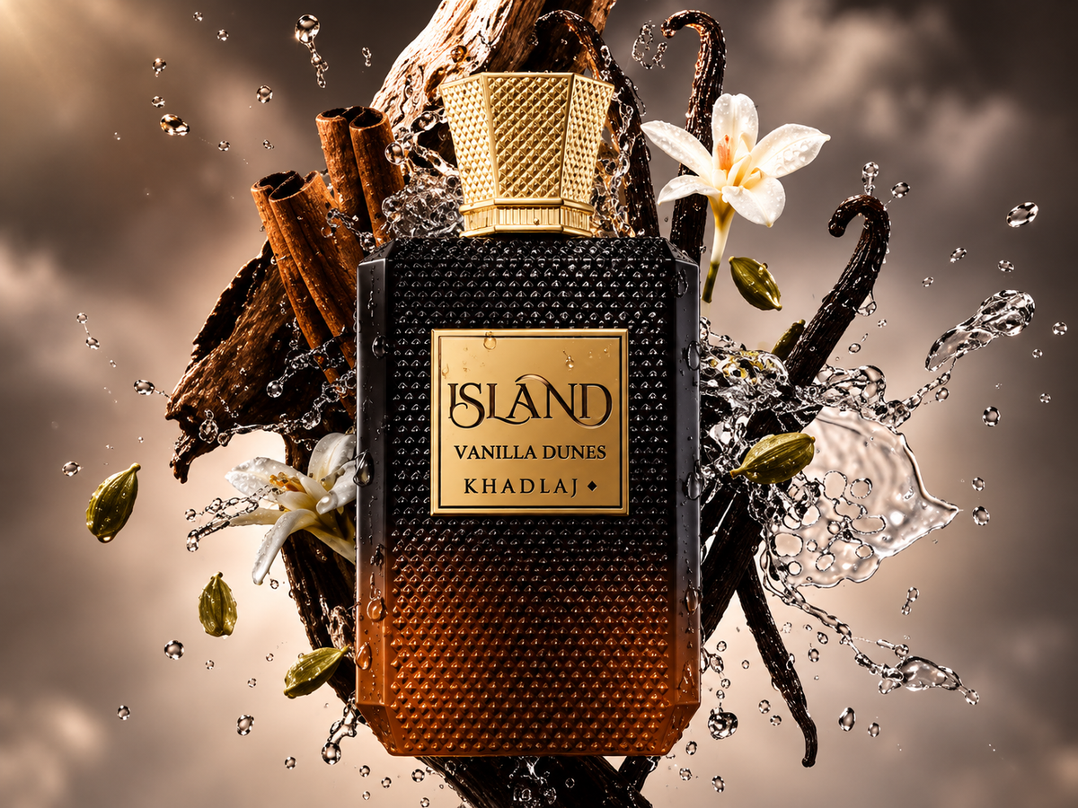 Perfume Árabe Khadlaj Island Vanilla Dunes — 100ml