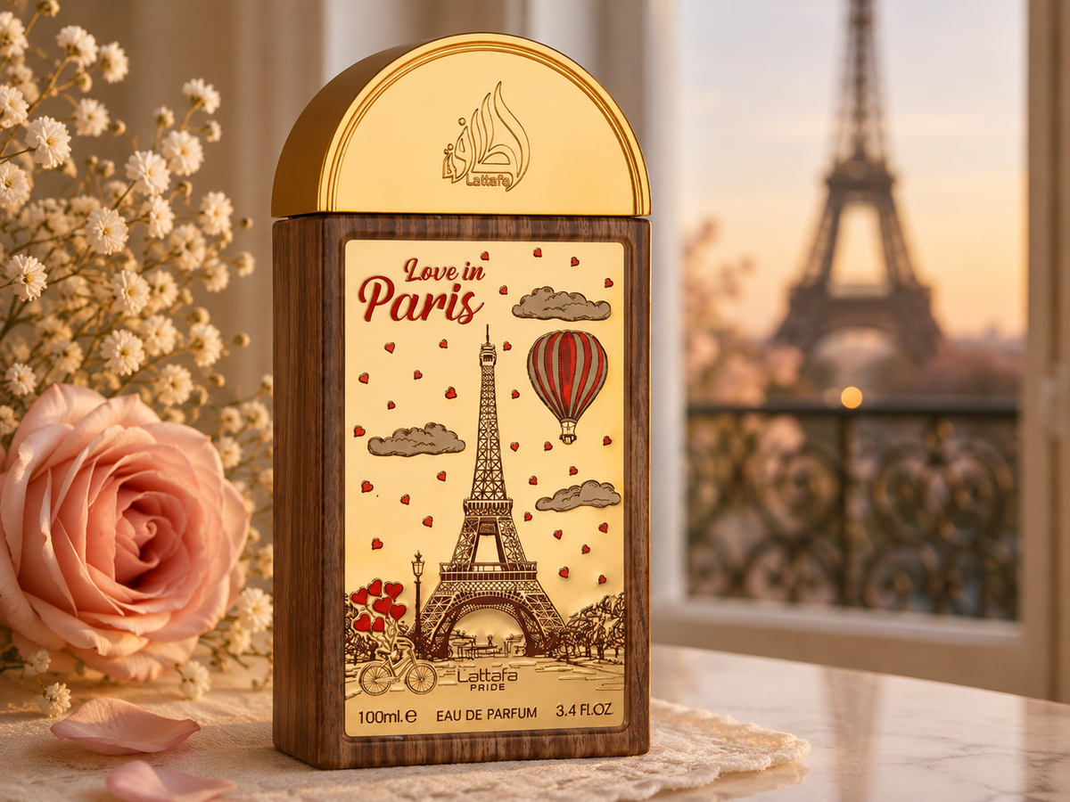 Perfume Feminino Lattafa Love In Paris Eau de Parfum EDP 100ml