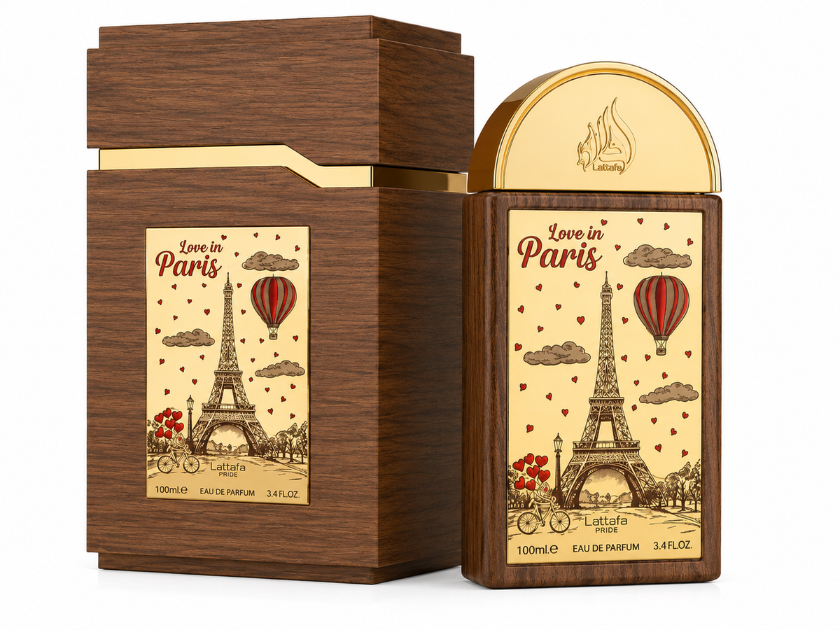 Perfume Feminino Lattafa Love In Paris Eau de Parfum EDP 100ml