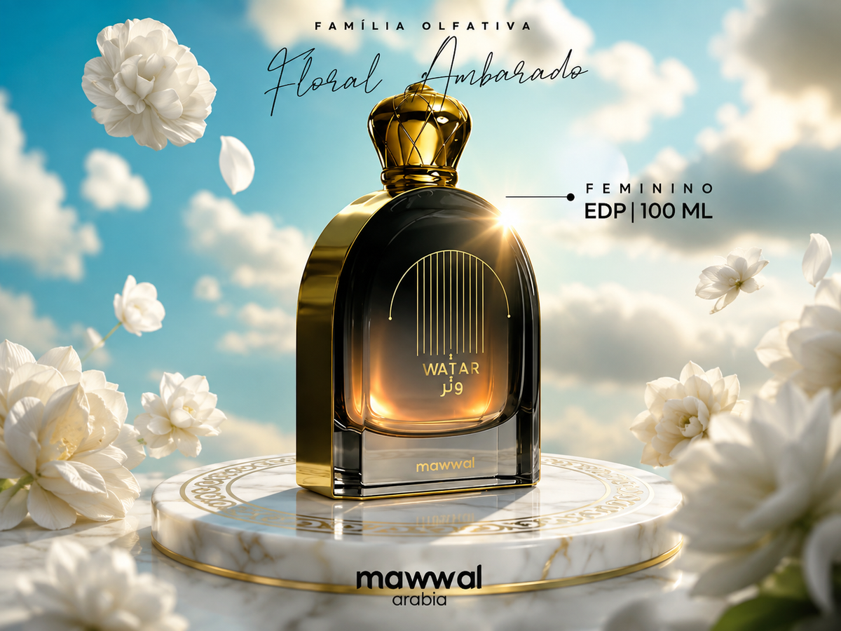 Perfume Arabe Mawwal Watar Feminino 100ml Eau de Parfum