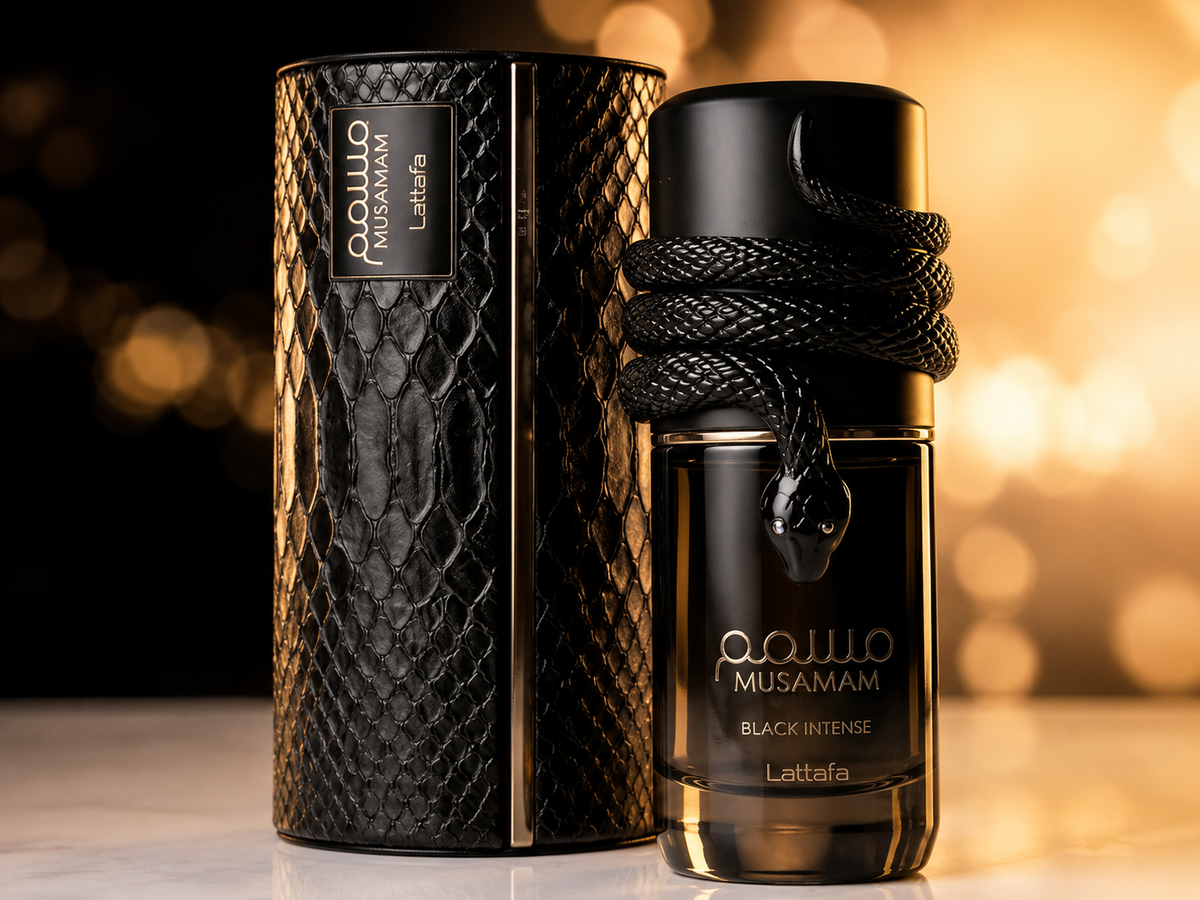 Perfume Árabe Musamam Black Intense Lattafa EDP 100ml
