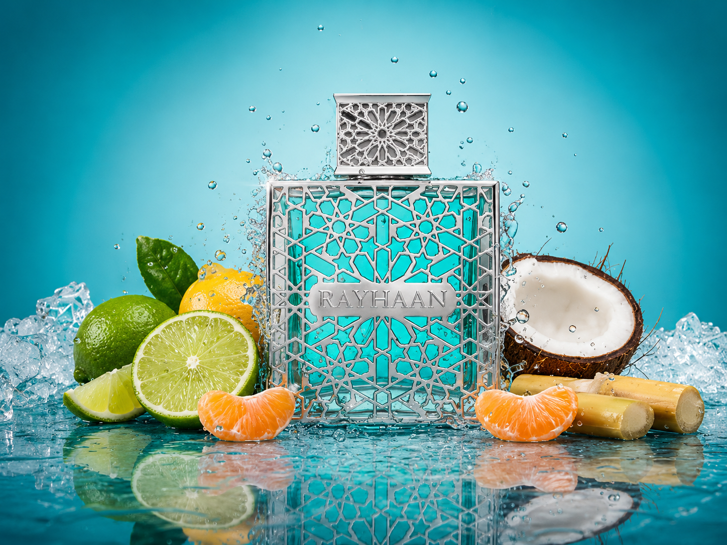 Perfume Árabe Rayhaan Aquatica - 100 Ml