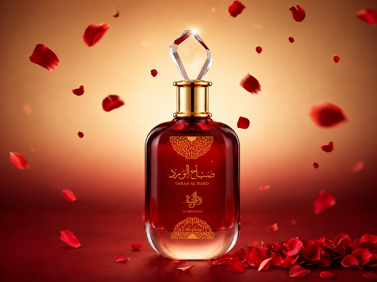 Perfume Árabe Sabah Al Ward Valentine EDP 100ml