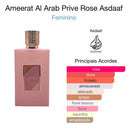 Perfume Árabe Ameerat Al Arab Prive Rose Asdaaf EDP 100ml