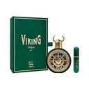 Perfume Masculino Viking Dubai Fresco Elegante e Moderno base amadeirada intensa Presente de Natal