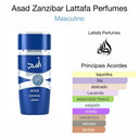 Perfume Árabe Asad Zanzibar By Lattafa EDP 100ml