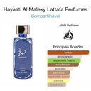 Perfume Árabe Hayaati Al Maleky by Lattafa PRIMEIRA LINHA EDP 100ml