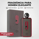 Afnan 9 PM Rebel Eau de Parfum - Essência Pura e Sofisticada - Perfume Árabe