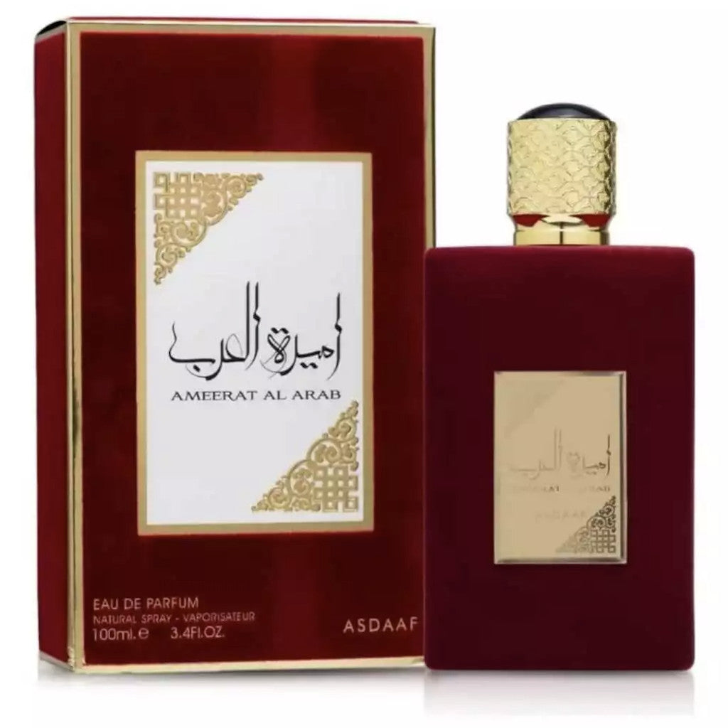 Perfume Árabe Lattafa Asdaaf Ameerat Al Arab Eau De Parfum Feminino 100ML