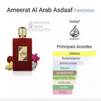 Perfume Árabe Lattafa Asdaaf Ameerat Al Arab Eau De Parfum Feminino 100ML