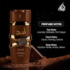 Perfume Lattafa Asad BOURBON Original perfume masculino perfume árabe lattafa Eau de Parfum 100ml