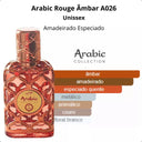 Perfume Árabe Rouge Âmbar A026 Feminino 25ml