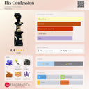 Perfume Árabe His Confession by Lattafa EDP 100ml